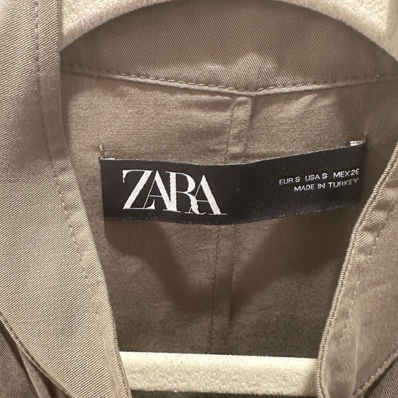 Zara Vest Women’s Khaki Green -Size Small - Picture 5 of 6